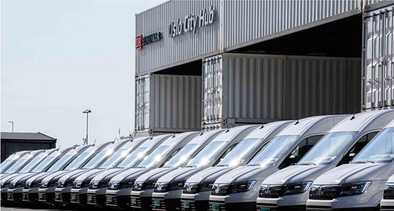 DB Schenker has ambitions to deliver with zero emissions in all major Norwegian cities by 2021.