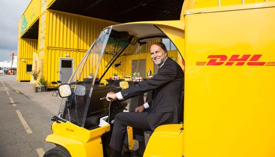 Administrerende direktør Terje Aarbog gleder seg over å kunne tilby utslippsfri distribusjon innenfor Ring 3 fra den nye huben. 