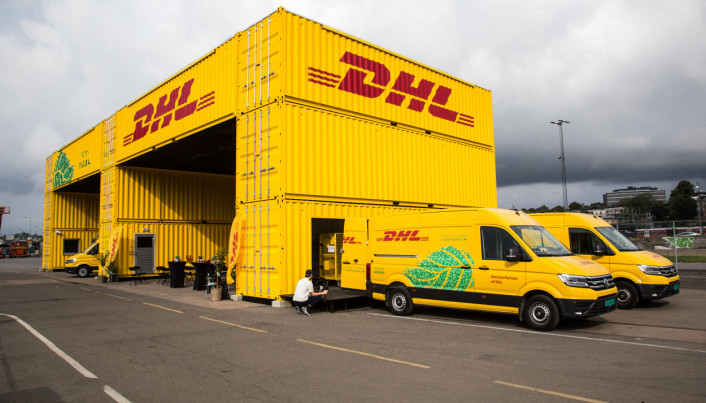 DHL Oslo City Hub ligger på Filipstad, midt mellom de tilsvarende anleggene til DB Schenker og Posten/Bring.