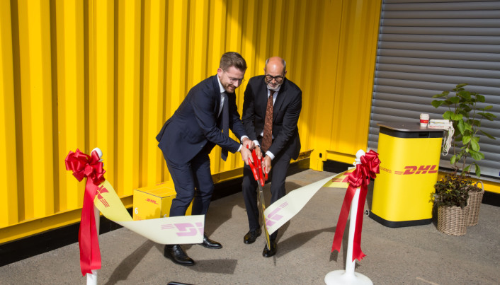 Klima- og miljøvernminister Sveinung Rotevatn foretok den offisielle åpningen sammen med administrerende direktør Terje Aarbog.